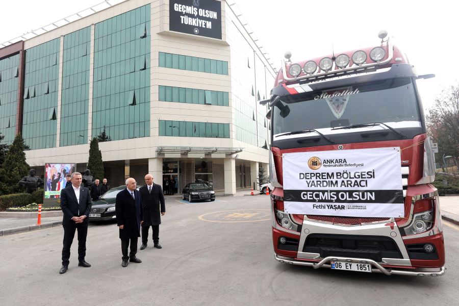 Defne ve Samandağ’a yeni yardımlar yola çıktı