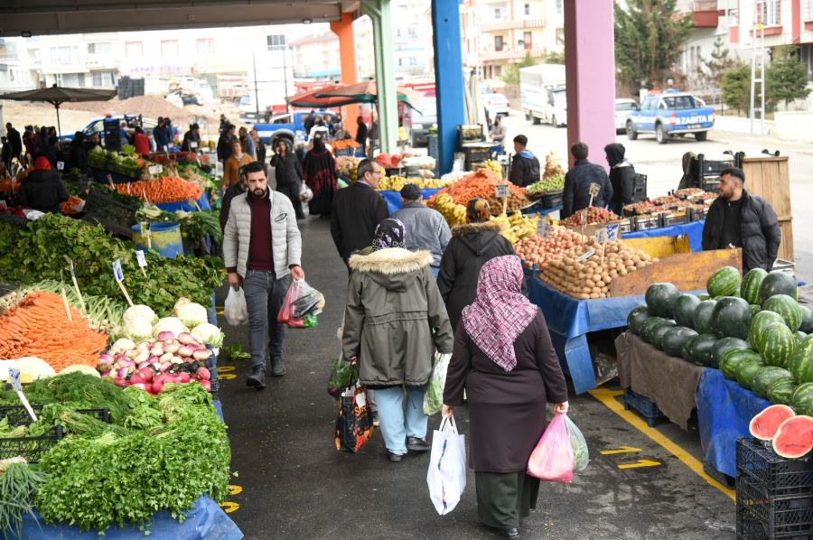 BEŞİKKAYA SEMT PAZARI HİZMETE GİRDİ