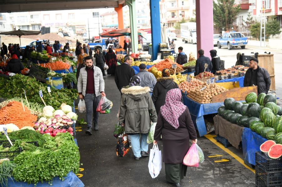 BEŞİKKAYA SEMT PAZARI HİZMETE GİRDİ