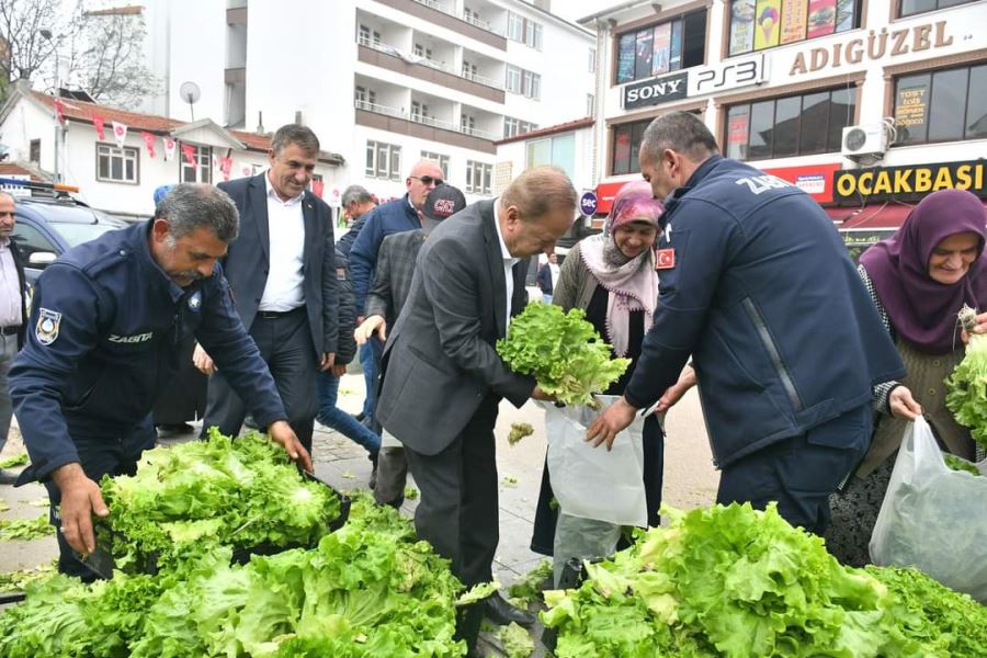 Jeotermal Seranın İlk Ürünleri Haymanalılara