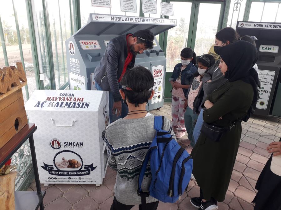SİNCAN GERİ DÖNÜŞÜMDE ÖNCÜ OLMAYI SÜRDÜRÜYOR