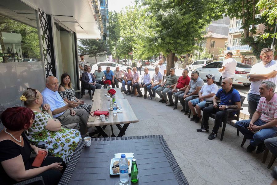 Yaşar, “Sorunları ortak akılla çözüyoruz