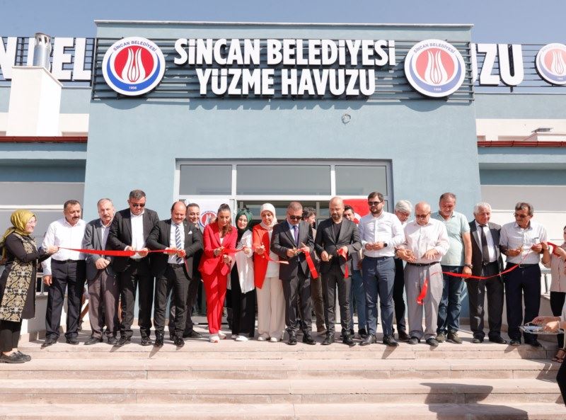 Çimşit Yüzme Havuzu Açıldı.