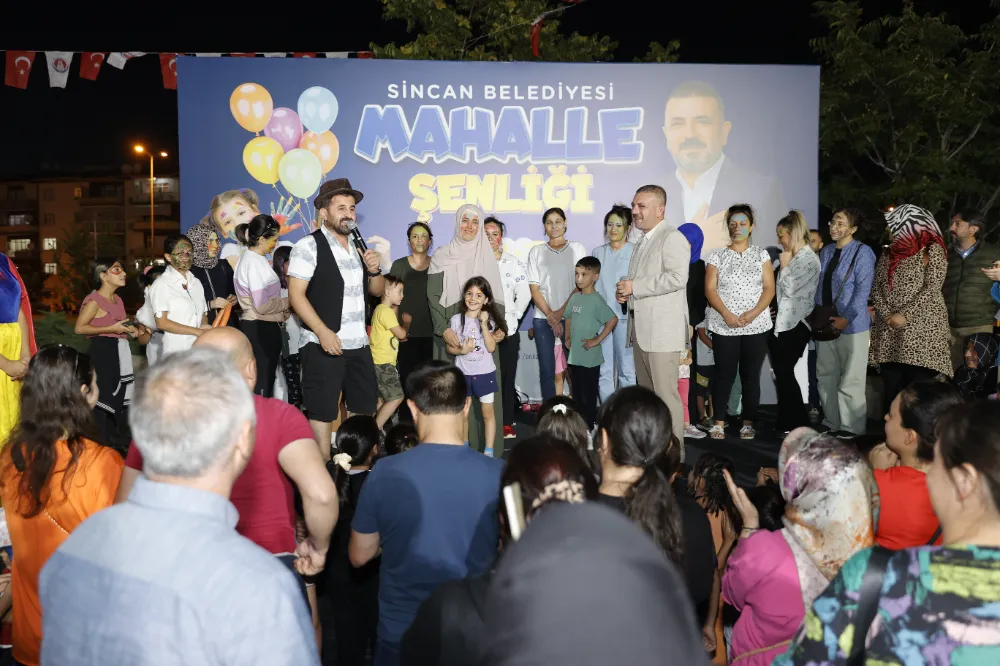 NEŞE, EĞLENCE HEPSİ MAHALLE ŞENLİKLERİNDE