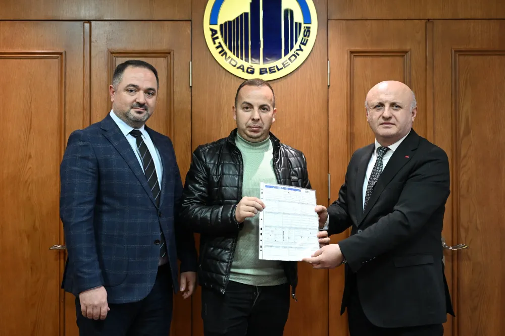 ALTINDAĞ BELEDİYESİ YİNE BİR “İLK”E İMZA ATTI