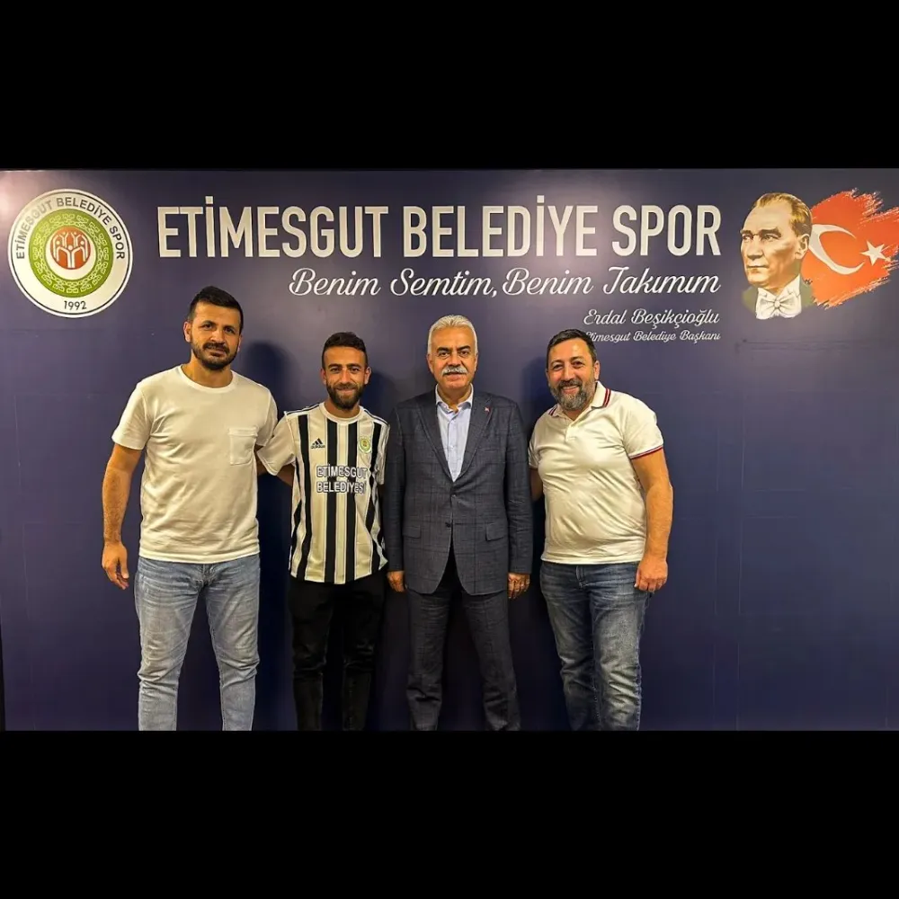 ETİMESGUT BELEDİYESPOR İÇ TRANFERDE TURAN YILMAZ İLE SÖZLEŞME YENİLEDİ