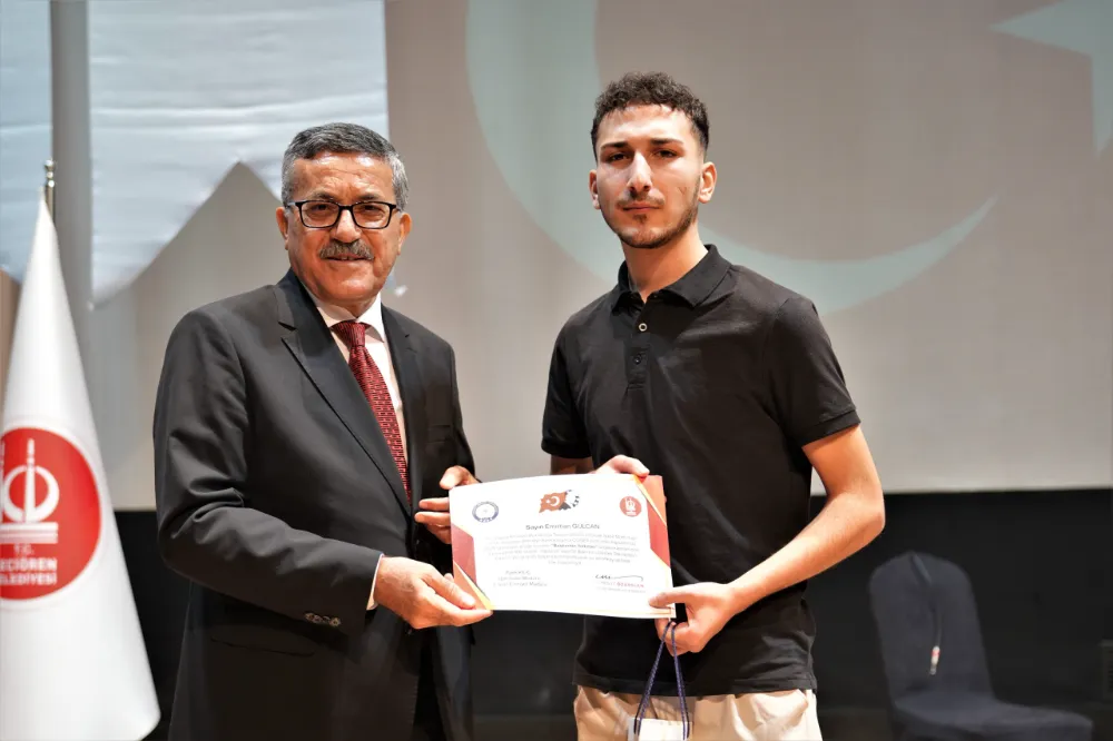 ÇOGEP ETKİNLİĞİYLE GENÇLERE DESTEK, KURSİYERLERE SERTİFİKA