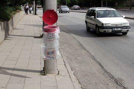 KEÇİÖREN`DE ŞEFFAFLIK ÇÖP TORBALARINA YANSIDI