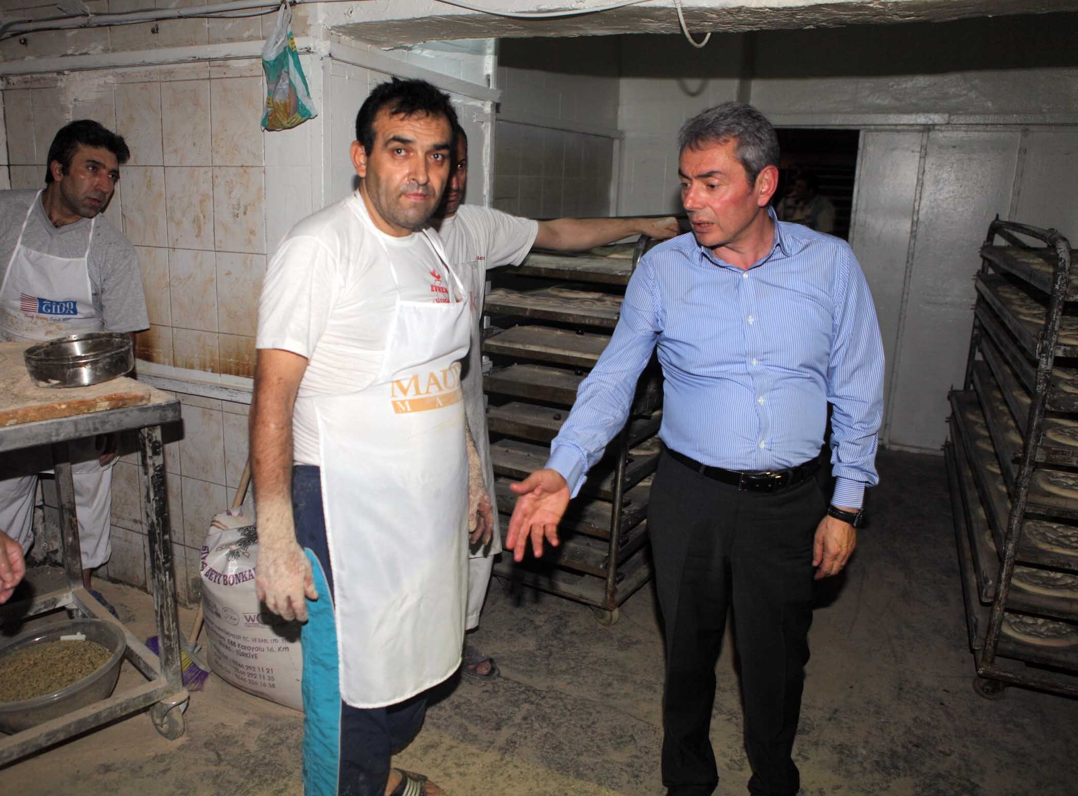 Yenimahalle?de fırınlara pide denetimi