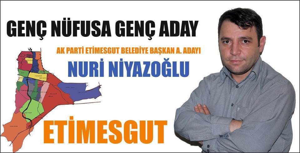 Ak Parti`den Etimesgut`a Genç Aday Adayı Niyazoğlu