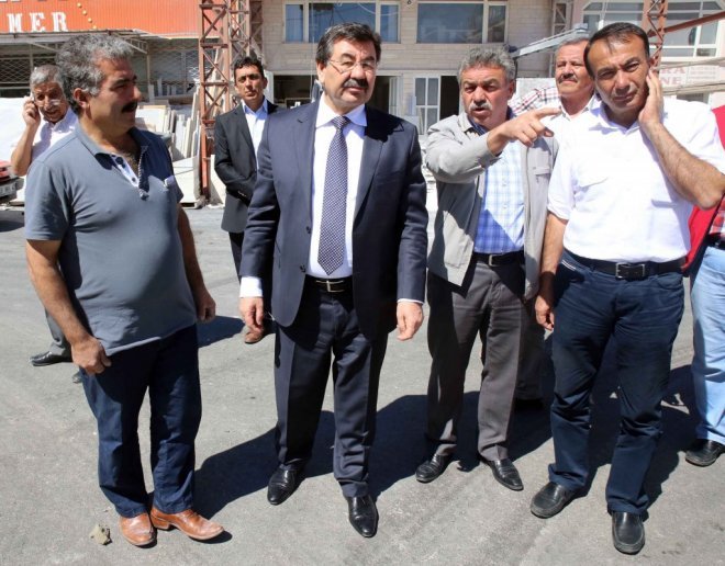 Gölbaşı Belediye Başkanı Odabaşı, Gölbaşı Sanayi Sitesi Esnafını Ziyaret
