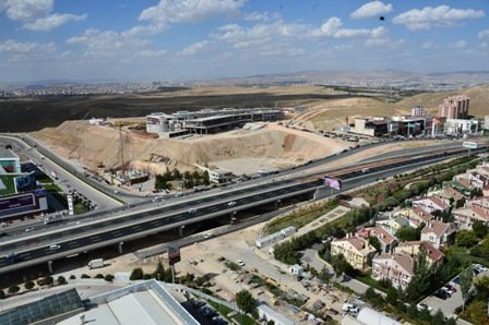 YENİ YAPILAN DEV KÖPRÜLÜ KAVŞAKLAR GEÇİŞE HAZIR