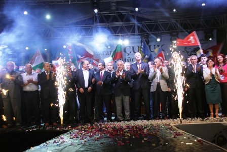 9. Uluslararası Çubuk Turşu ve Kültür Festival`ine muhteşem kapanış seremonisi yapıldı
