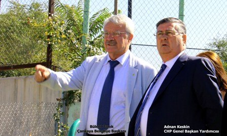 ADNAN KESKİN ÇANKAYA?YI GEZDİ