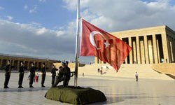 Anıtkabir de nöbet değişimi
