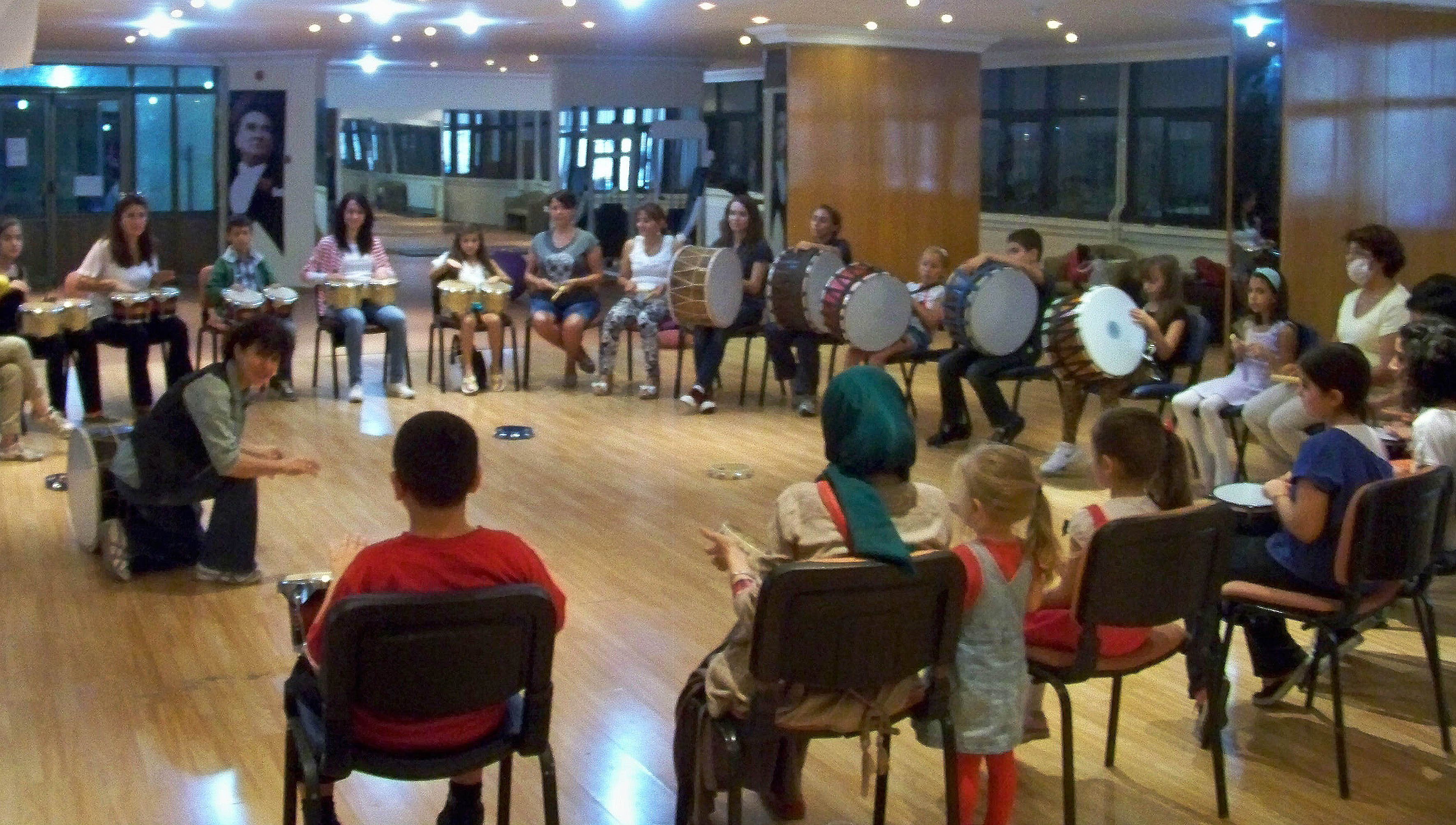ÇANKAYA`DA SENEM DİYİCİ İLE RİTM ATÖLYESİ