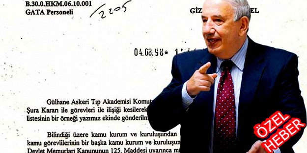 TSK?dan Gizli Ve Özel Yazılar