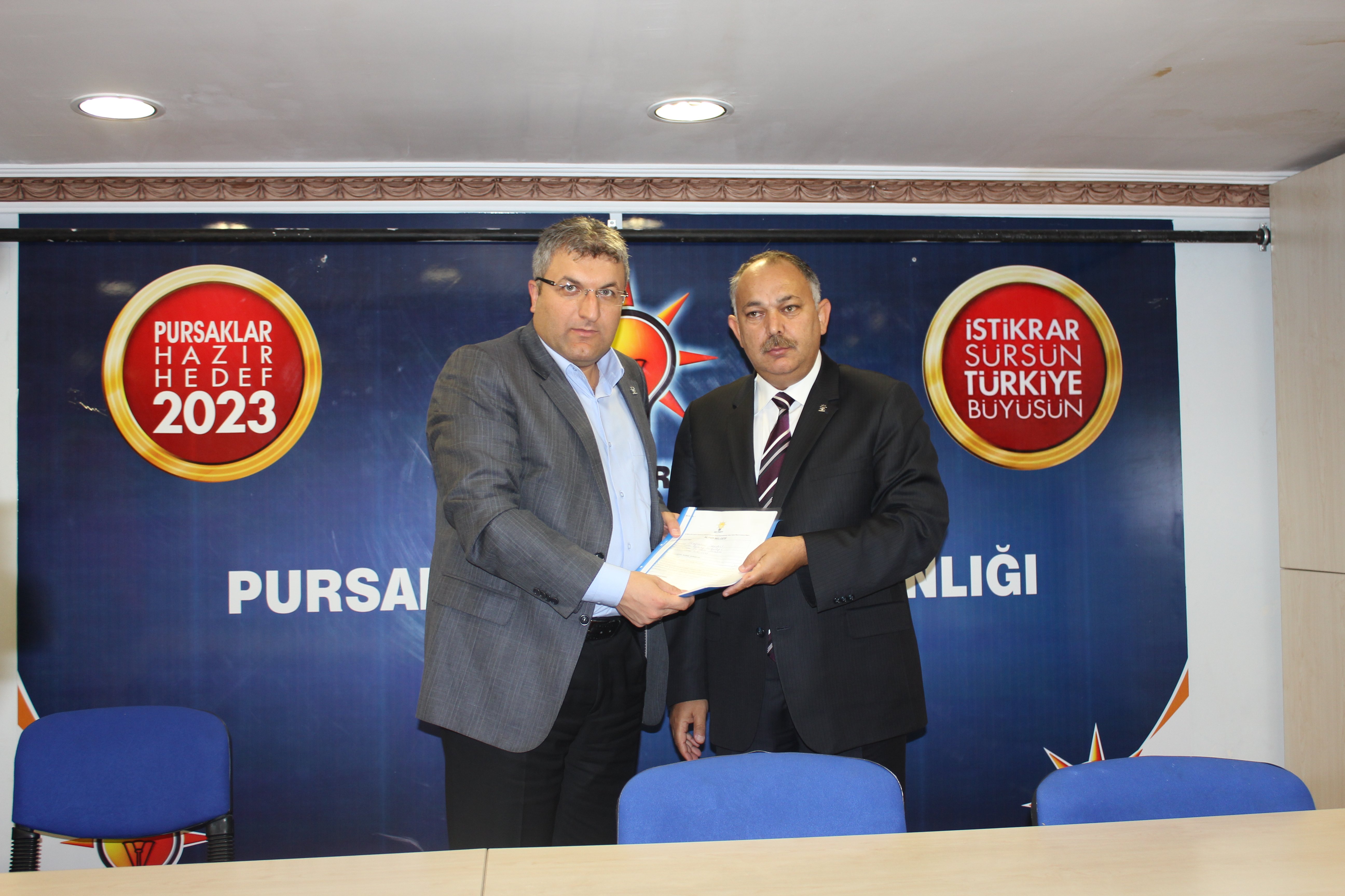 Pursaklar Ak Parti?nin ilk resmi Aday Adayı 