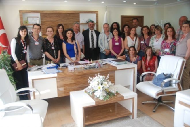 Comenius Projesi Katılımcılarından,  Taşana  Ziyaret. 