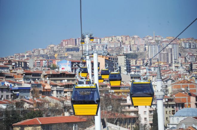 Teleferik Yolcu Taşımaya Başlıyor