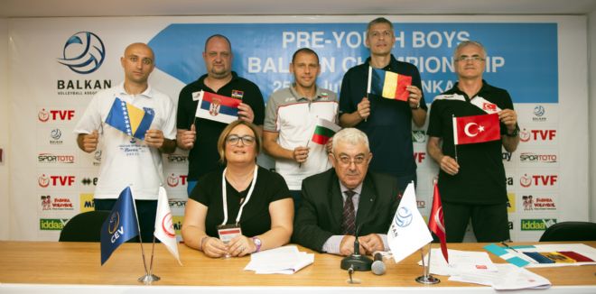 Ankara Küçük Erkekler Balkan Şampiyonasının ev sahipliği yapacak