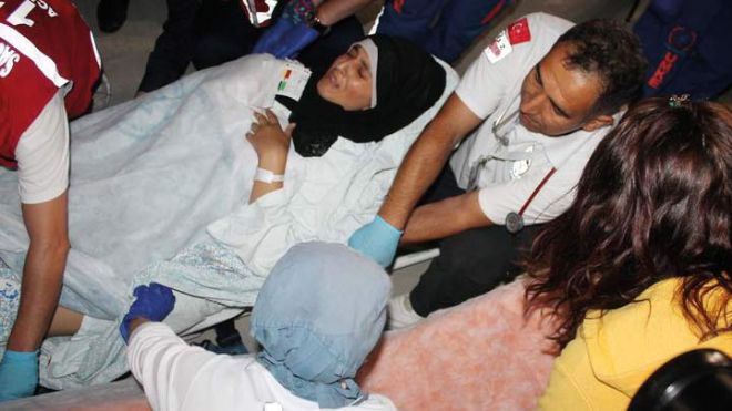 18 Gazzeli yaralıya Büyükşehir Belediyesi bakacak
