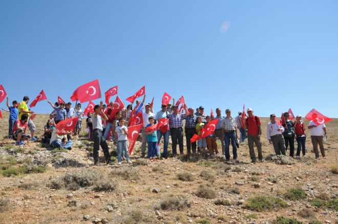 Polatlı Tarihe Saygı Yürüyüşü gerçekleştirildi.