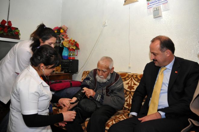 Evde bakım ve sağlıkta örnek Belediye