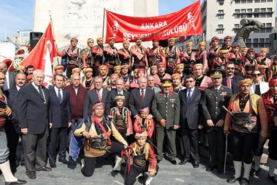 Ankara?nın başkent oluşunun 89. yılı kutlandı