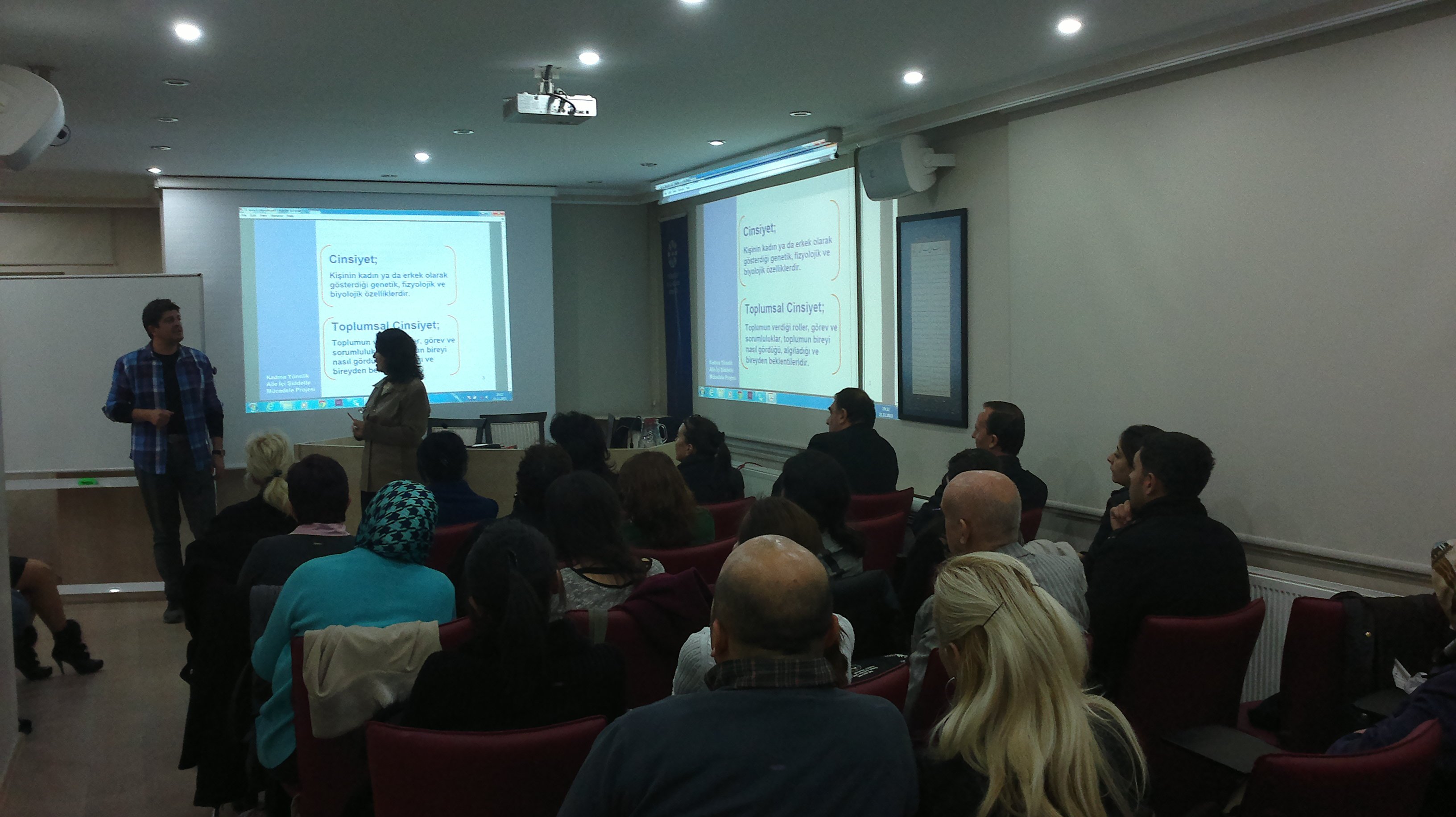Kadına Şiddet`i Önlemek İçin Uluslararası proje 