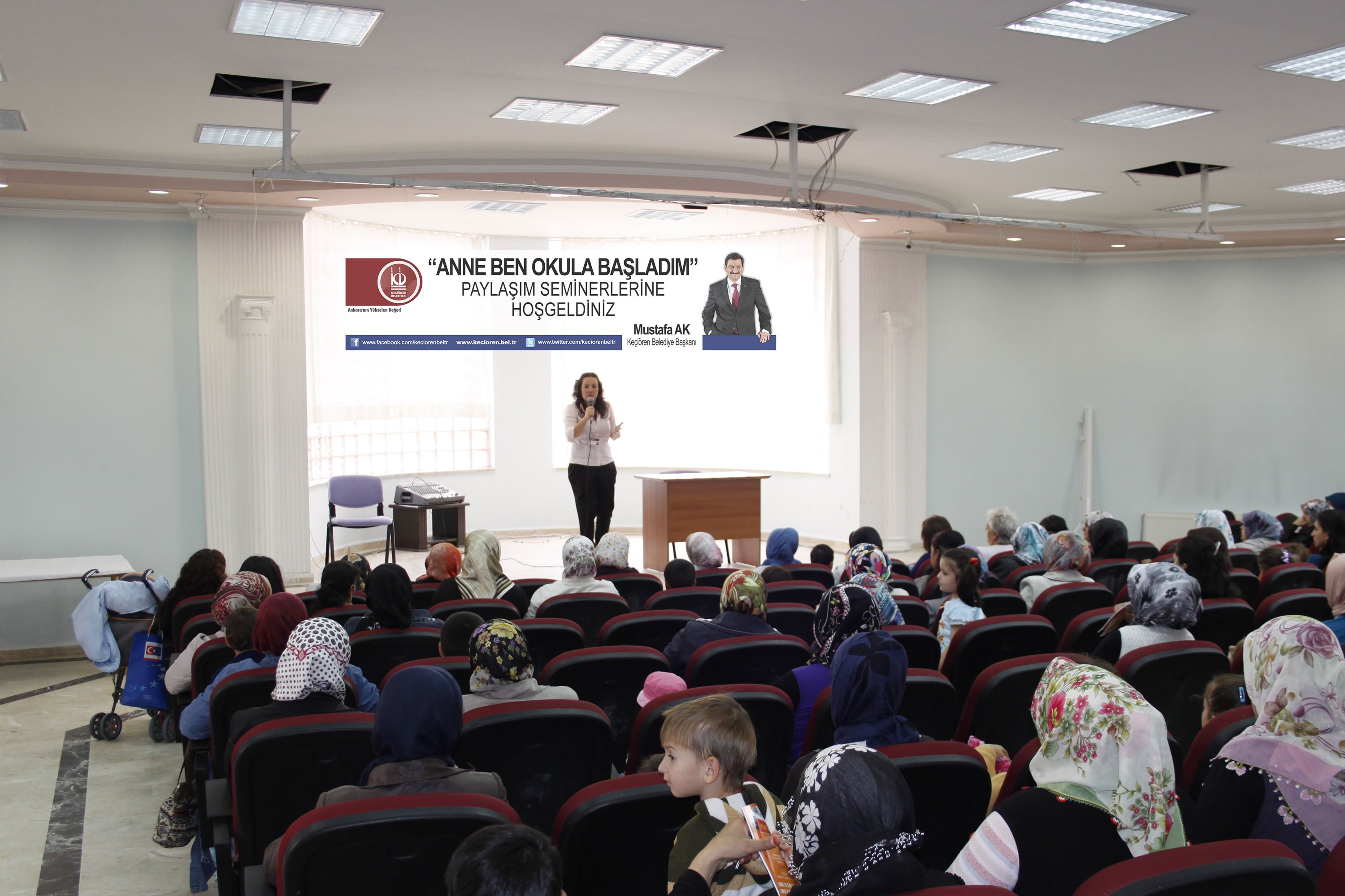 KEÇİÖREN`DE 10 BİNDEN FAZLA VELİYE EĞİTİM SEMİNERİ VERİLDİ