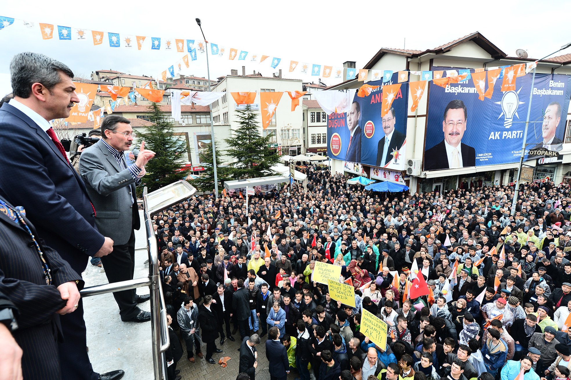 Beypazarın`da Tuncer Kaplan`a Sevgi Seli  