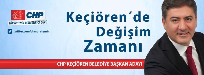 CHP Keçiören Adayı  Emir 