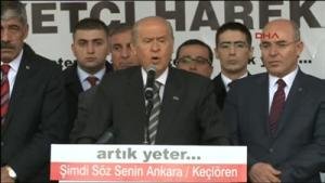 MHP`den Keçiören`de Dev Miting