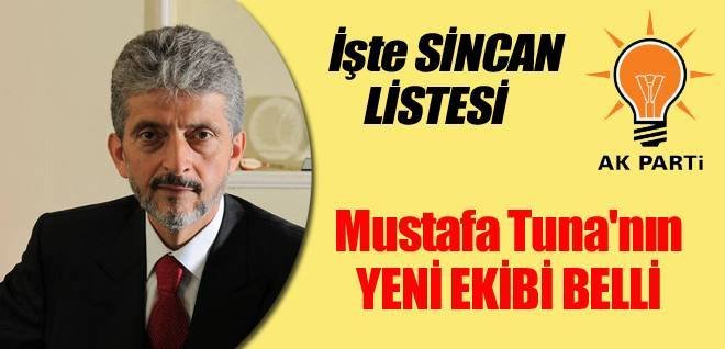 2014 Sincan Meclis Listesi