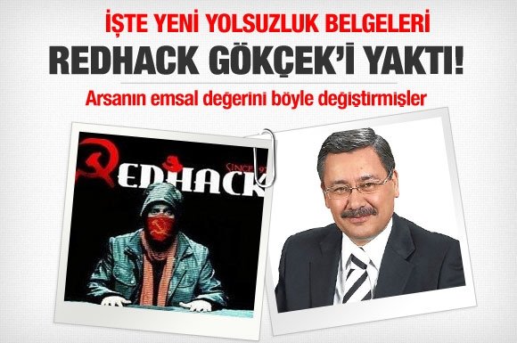 RedHack şimdi de Gökçek`i yaktı
