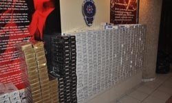 11 bin paket kaçak sigara