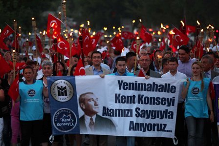 Edip Akbayram Yenimahalle?den rüzgar gibi geçti